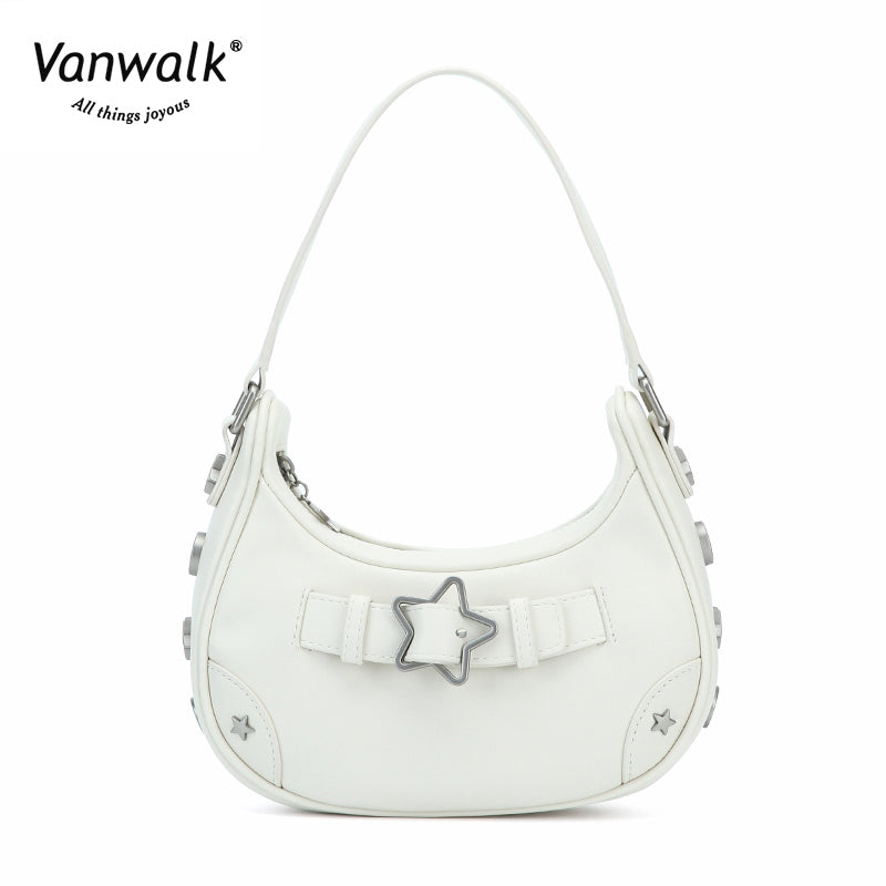 Vanwalk vandafvisende skuldertaske med Space Rabbit-design V2573