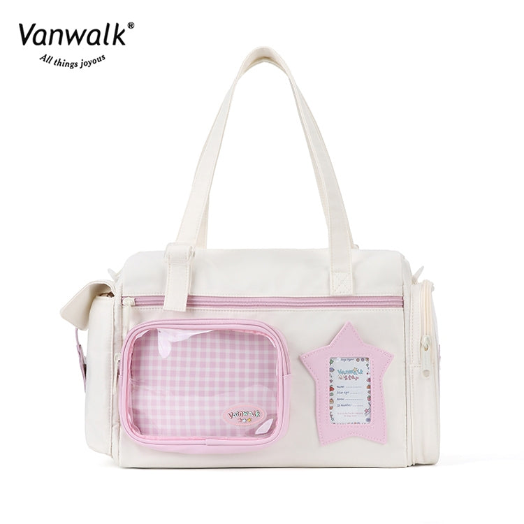 Vanwalk Water-Resistant Multi-Pockets Lucky Star Crossbody Bag V2887