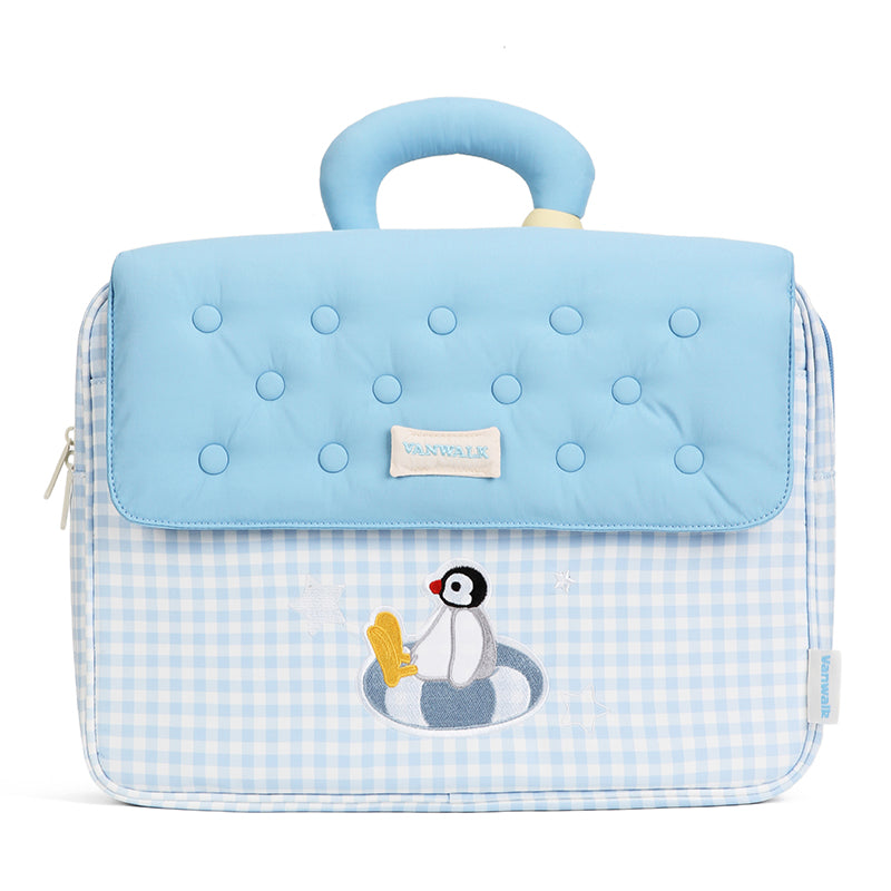 حقيبة حاسوب محمول/حقيبة يد من سلسلة VANWALK اللطيفة بالتعاون مع Pingu v2940