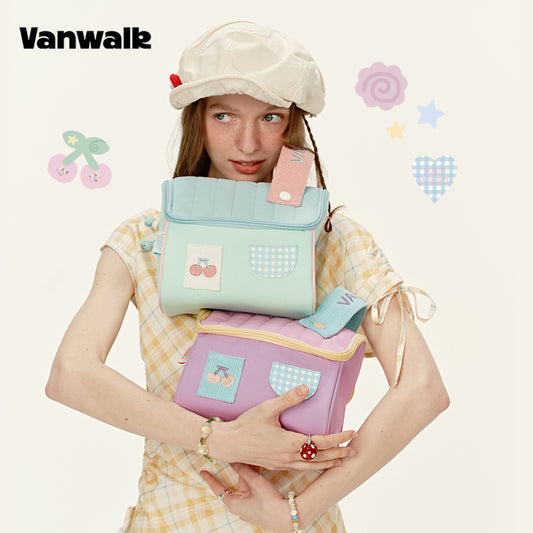 Vanwalk กระเป๋าเครื่องสำอางดีไซน์น่ารัก Ranch VS14 vs44
