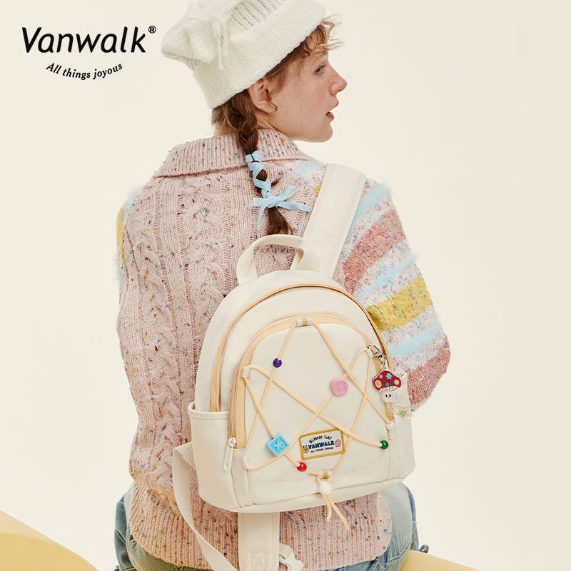 Vanwalk 時尚小花園後背包 V2750