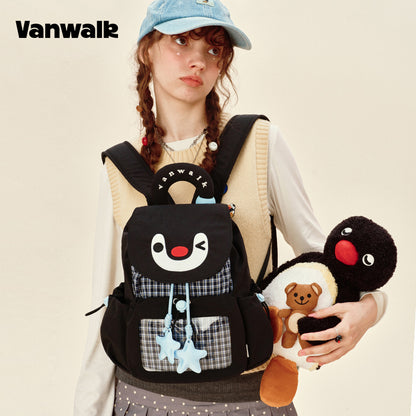 VANWALK กระเป๋าเป้สำหรับนักเรียนดีไซน์น่ารัก Lovely Note รุ่น v2904