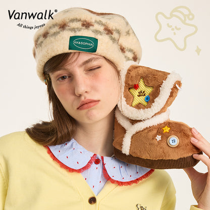 Vanwalk กระเป๋าสะพายคริสต์มาสดีไซน์น่ารัก VS31