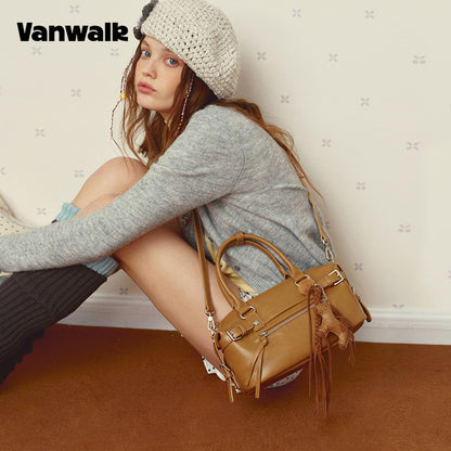 VANWALK กระเป๋าสะพายไหล่ดีไซน์น่ารัก ความจุใหญ่ รุ่น v3005
