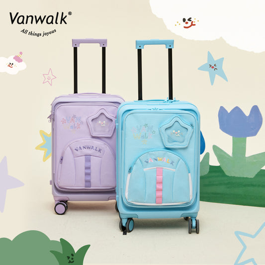 حقيبة سفر Vanwalk بسعة كبيرة فرقة سعيدة b1006