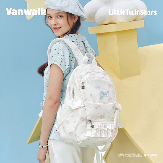VANWALK Little Twin Stars Sanrio Collaboration Backpack V3073