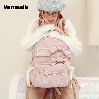 กระเป๋าเป้สะพายหลังชุดบ้านสมุดบันทึกทำมือแสนรัก vanwalk รุ่น v3031