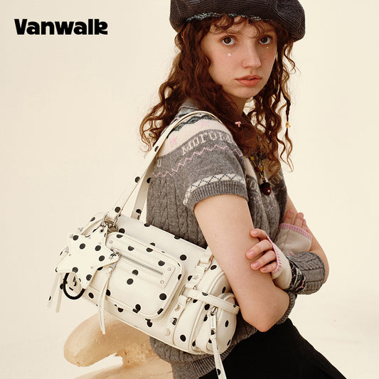 حقيبة يد/كتف من سلسلة VANWALK Pinecone Tribe موديل v2990