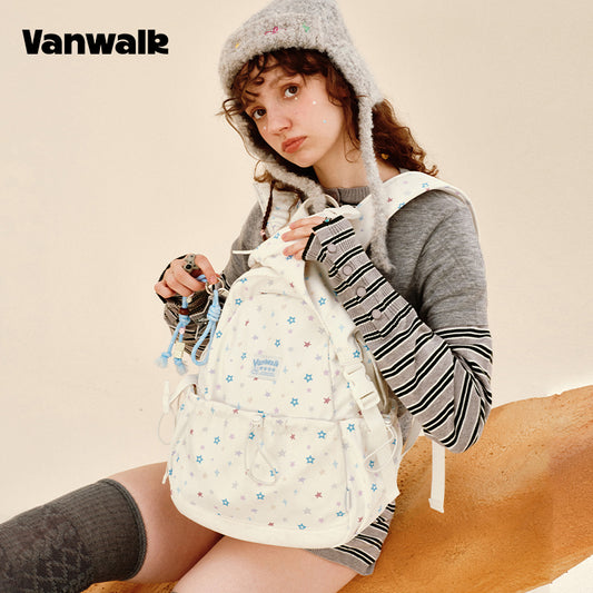 حقيبة ظهر لطيفة بتصميم جميل للطلاب VANWALK v2904