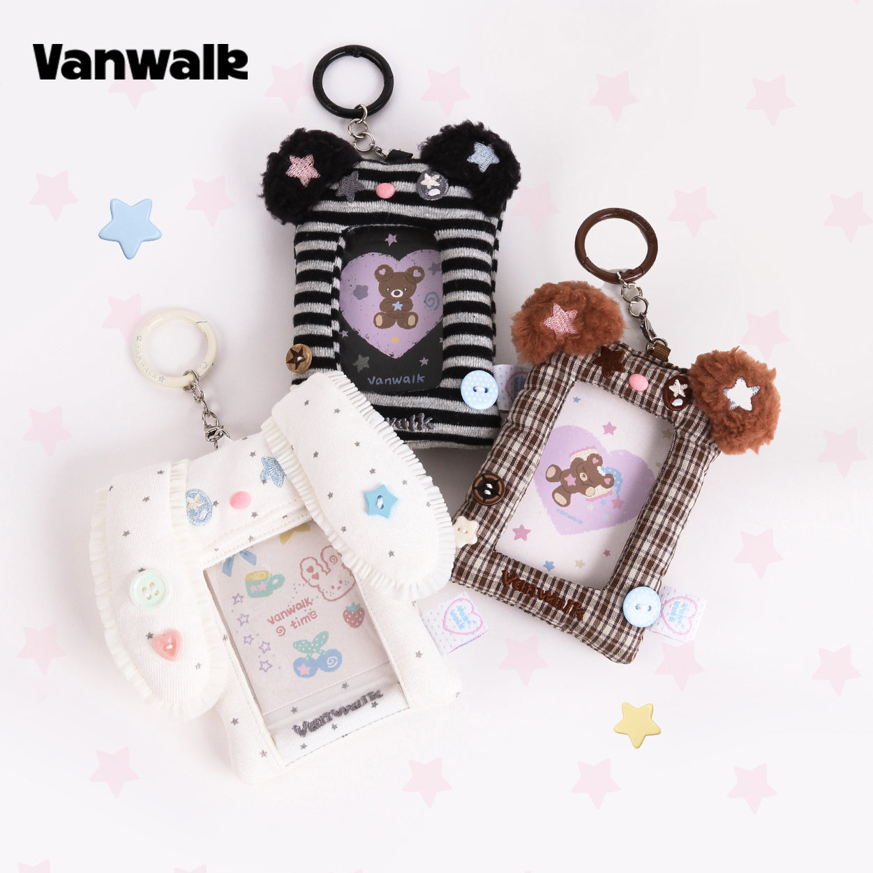 VANWALK Gulugulu ซีรีส์ กระเป๋าแท็กตุ๊กตา เครื่องประดับจี้/โซ่ K700