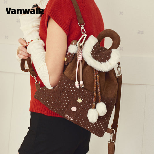 VANWALK Christmas Collection Malaking Kapasidad na Shoulder Bag v3002