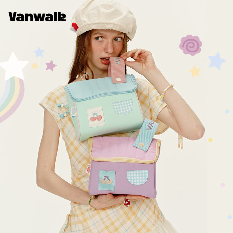 Vanwalk กระเป๋าเครื่องสำอางดีไซน์น่ารัก Ranch VS14 vs44