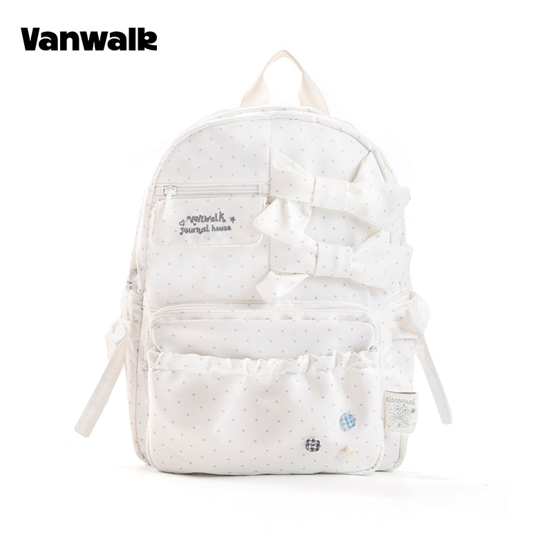 กระเป๋าเป้สะพายหลังชุดบ้านสมุดบันทึกทำมือแสนรัก vanwalk รุ่น v3031