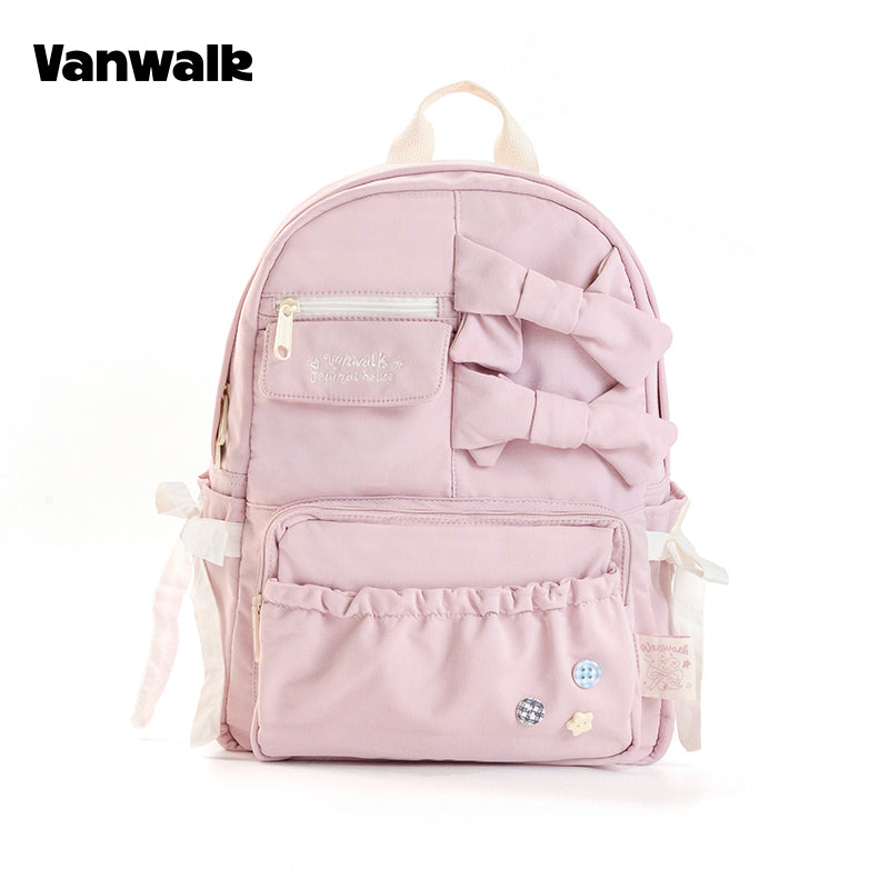 กระเป๋าเป้สะพายหลังชุดบ้านสมุดบันทึกทำมือแสนรัก vanwalk รุ่น v3031