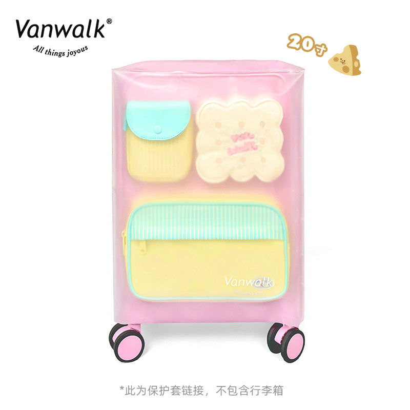 Vanwalk 透明行李箱保护套 - 20 英寸登机箱 C1226