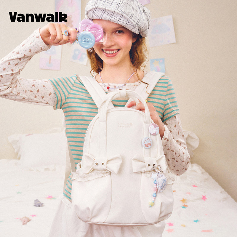 VANWALK 可可派系列可愛學生書包背包 V3111