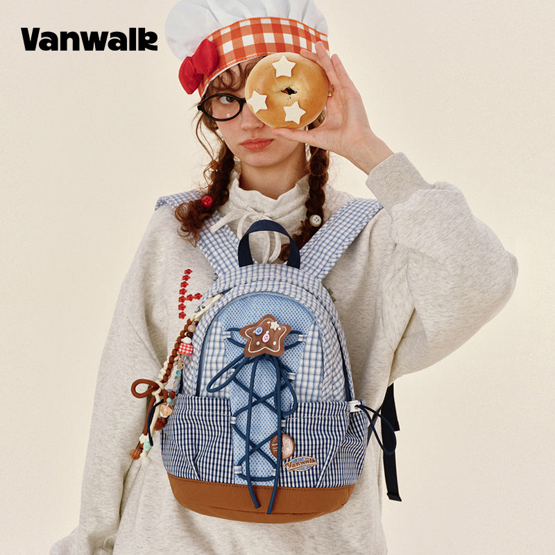VANWALK กระเป๋าเป้สำหรับนักเรียนดีไซน์น่ารัก Lovely Note รุ่น v2904