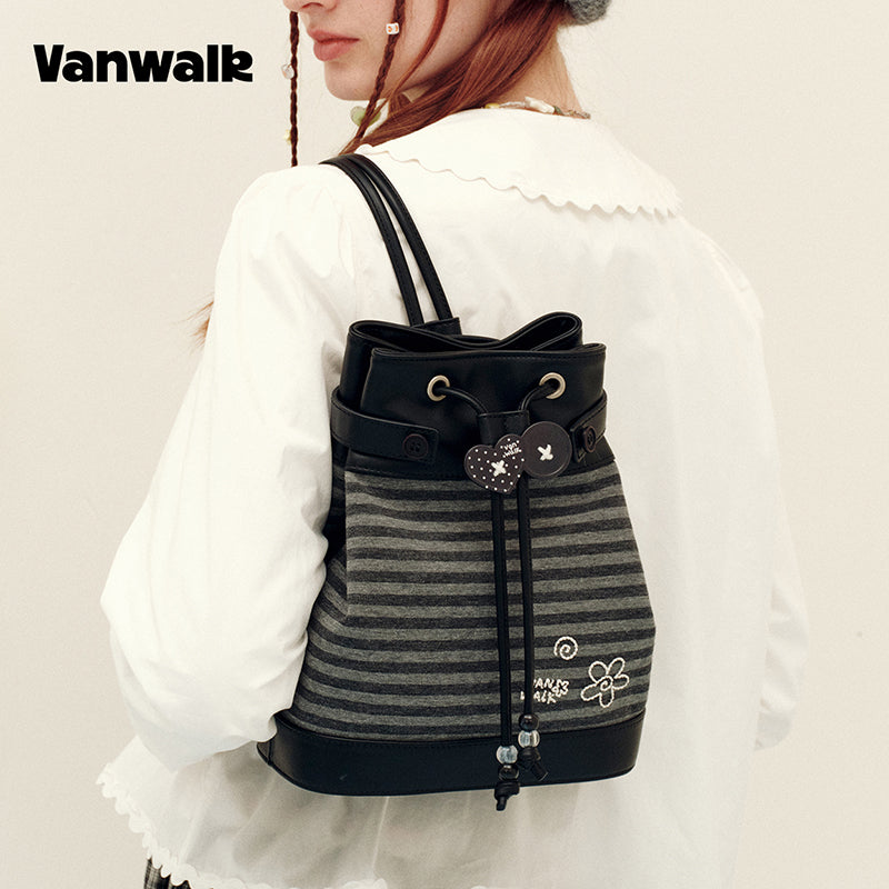 กระเป๋าเป้สะพายหลังชุดบ้านสมุดบันทึกพักผ่อน vanwalk รุ่น v3025