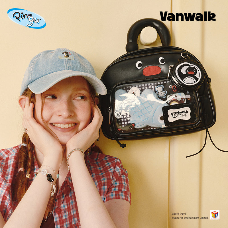 Vanwalk Cute Pain Bag Pingu Collaboration Series V2927