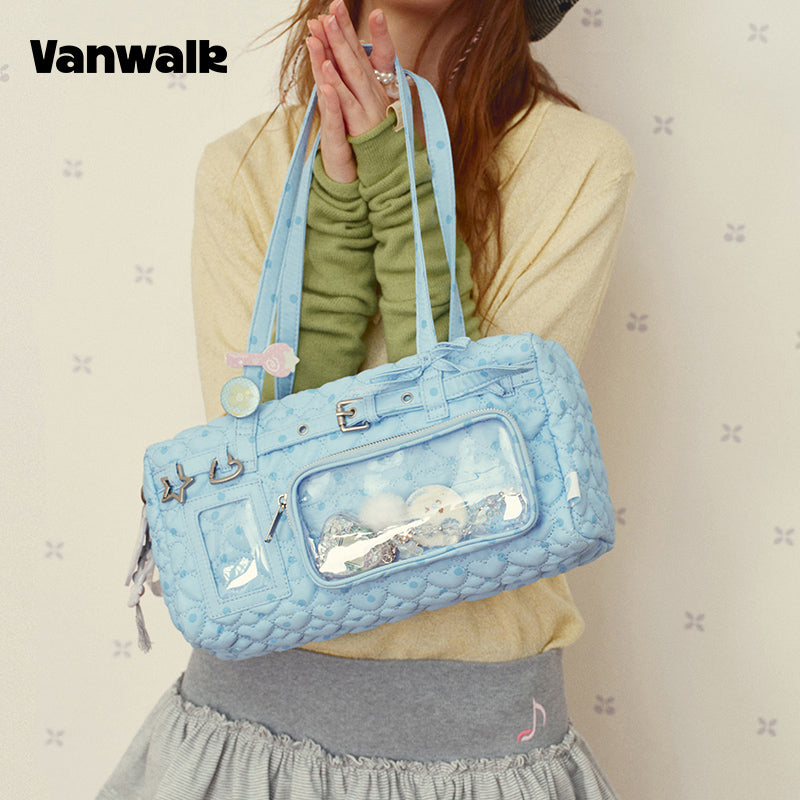 กระเป๋าสะพายไหล่รุ่น VANWALK ชุดขนมต้มข้าวเหนียว v2995