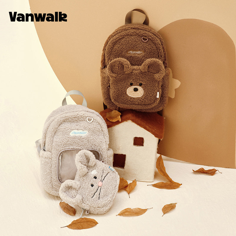 VANWALK กระเป๋าเป้สำหรับนักเรียนดีไซน์น่ารัก Lovely Note รุ่น v2904