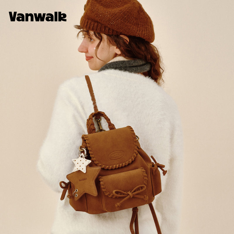 حقيبة ظهر لطيفة بتصميم جميل للطلاب VANWALK v2904