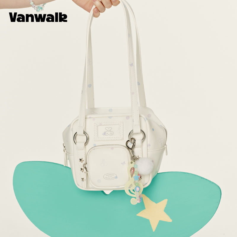 VANWALK กระเป๋าสะพายไหล่แบบถือสำหรับพักผ่อน V2918