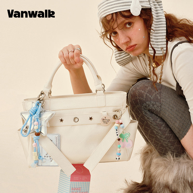 กระเป๋าถือ/สะพายข้าง VANWALK รุ่น Pinecone Tribe ซีรีส์ v2989