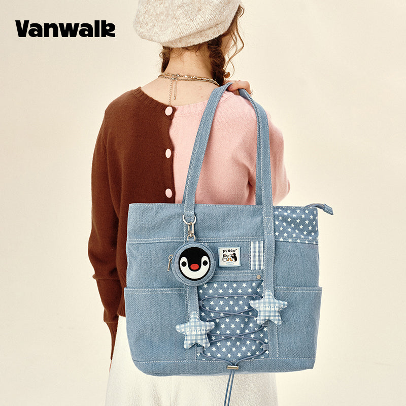 VANWALK حقائب كتف أصلية من سلسلة بينغو V2981