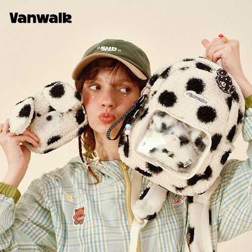 VANWALK กระเป๋าเป้สำหรับนักเรียนดีไซน์น่ารัก Lovely Note รุ่น v2904