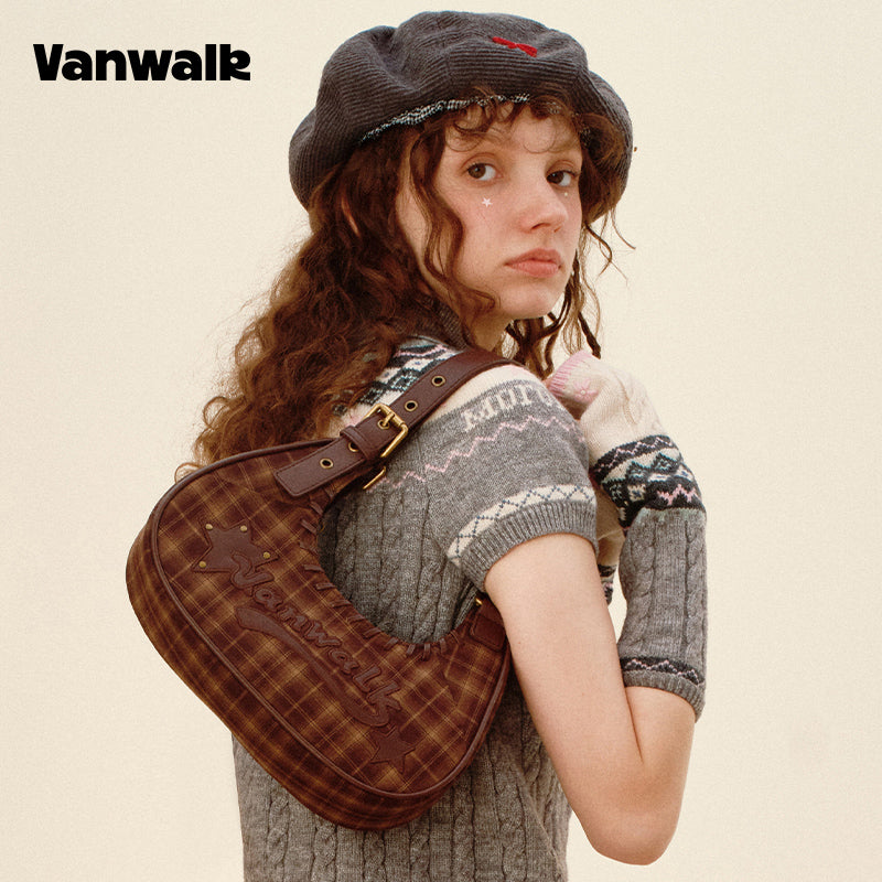 VANWALK Pinecone Tribe Series Original Shoulder Bags Handbag V2985