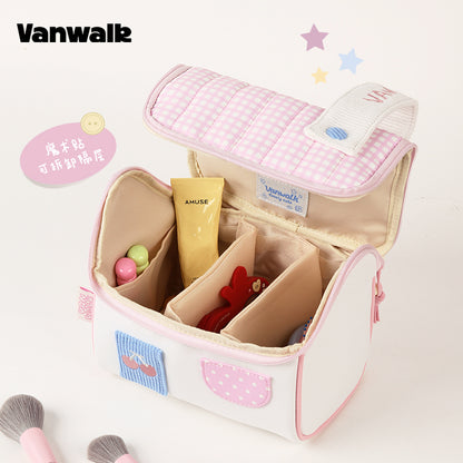 Vanwalk กระเป๋าเครื่องสำอางดีไซน์น่ารัก Ranch VS14 vs44