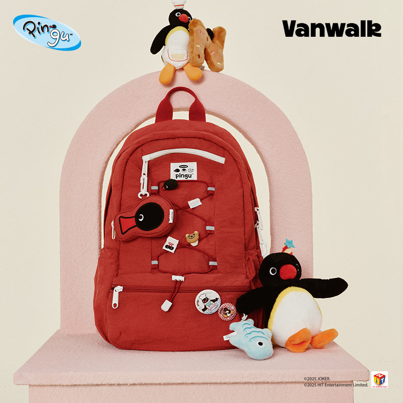 حقيبة ظهر سلسلة تعاون Vanwalk Pingu موديل V2921