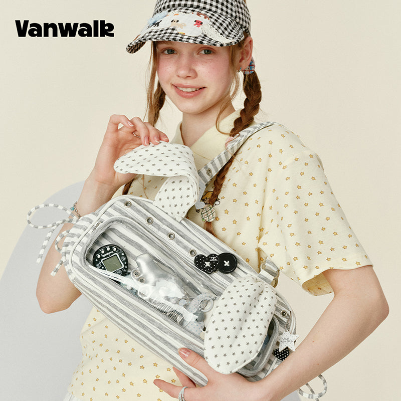 กระเป๋าสะพายไหล่ VANWALK รุ่น Gulugulu ซีรีส์ V2984