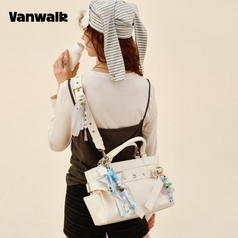 กระเป๋าถือ/สะพายข้าง VANWALK รุ่น Pinecone Tribe ซีรีส์ v2989