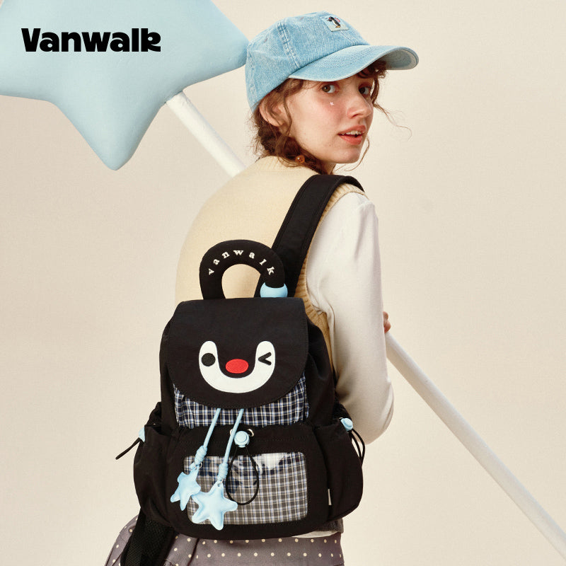 VANWALK กระเป๋าเป้สำหรับนักเรียนดีไซน์น่ารัก Lovely Note รุ่น v2904