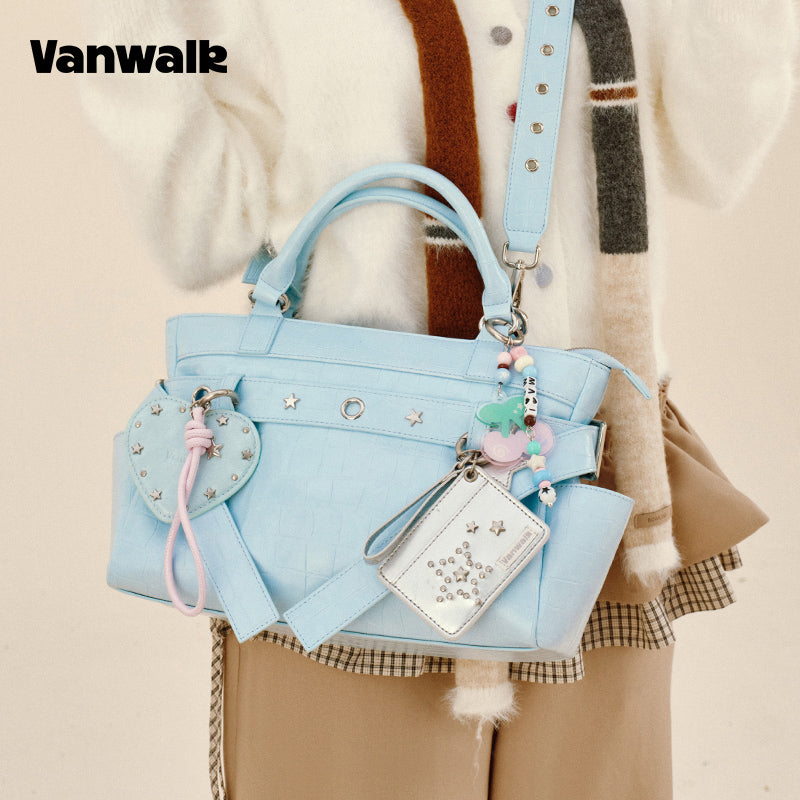 กระเป๋าถือ/สะพายข้าง VANWALK รุ่น Pinecone Tribe ซีรีส์ v2989