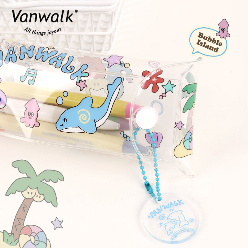 Vanwalk lucu Bubble Island Spectacle case K528