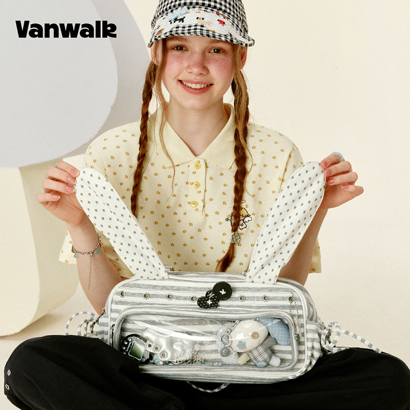 กระเป๋าสะพายไหล่ VANWALK รุ่น Gulugulu ซีรีส์ V2984