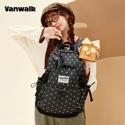 VANWALK กระเป๋าเป้สำหรับนักเรียนดีไซน์น่ารัก Lovely Note รุ่น v2904