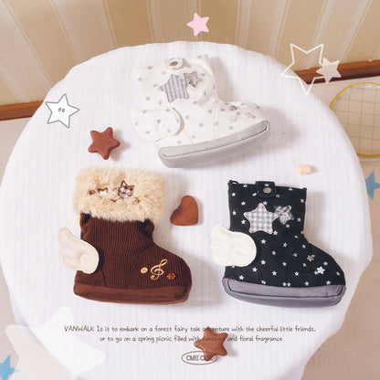 Túi đeo chéo nhồi bông hình chiếc ủng dễ thương dòng Cocoapie của Vanwalk VS122