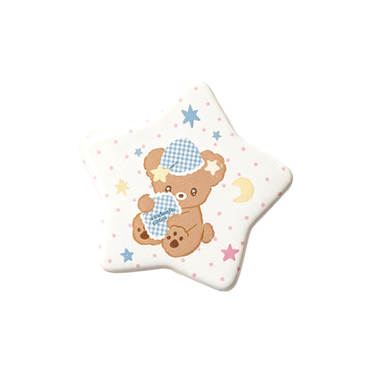 Vanwalk Serye Cocoapie Cute na Plush Charm at Badge K730