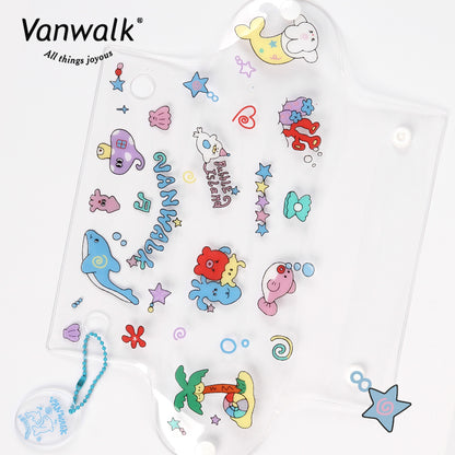 Vanwalk lucu Bubble Island Spectacle case K528