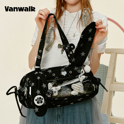 กระเป๋าสะพายไหล่ VANWALK รุ่น Gulugulu ซีรีส์ V2984