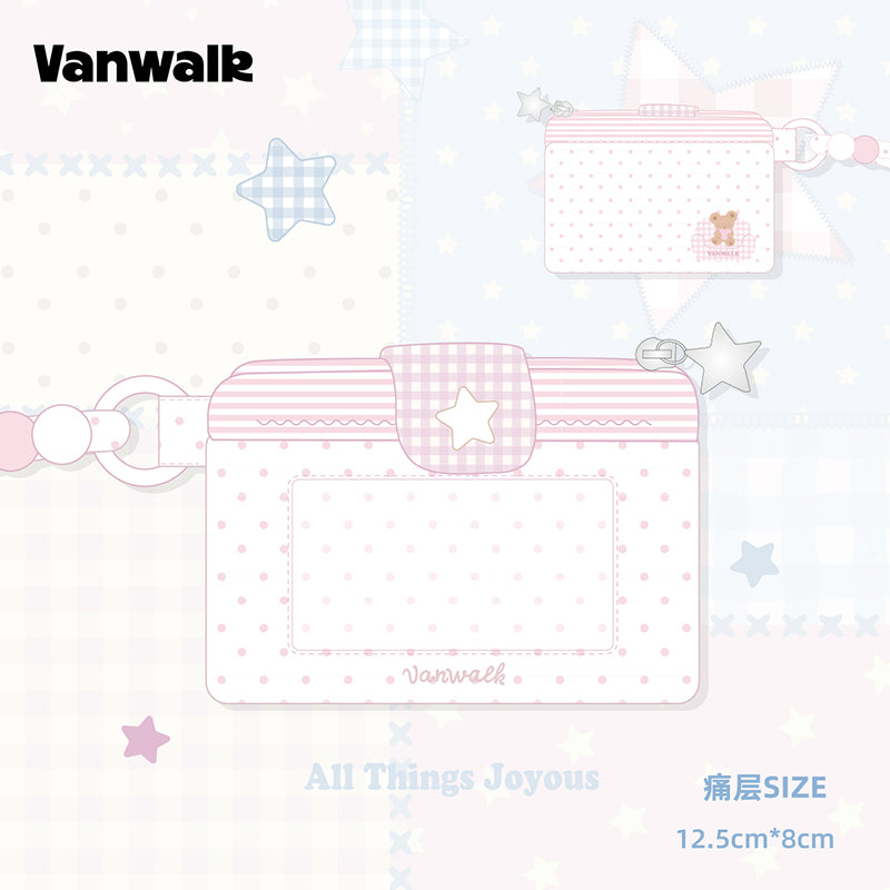 VANWALK 可可派系列可愛兔子掛繩證件卡套 VS125