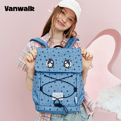 Vanwalk Fun Design Moonstarry Park Student Backpack v2958