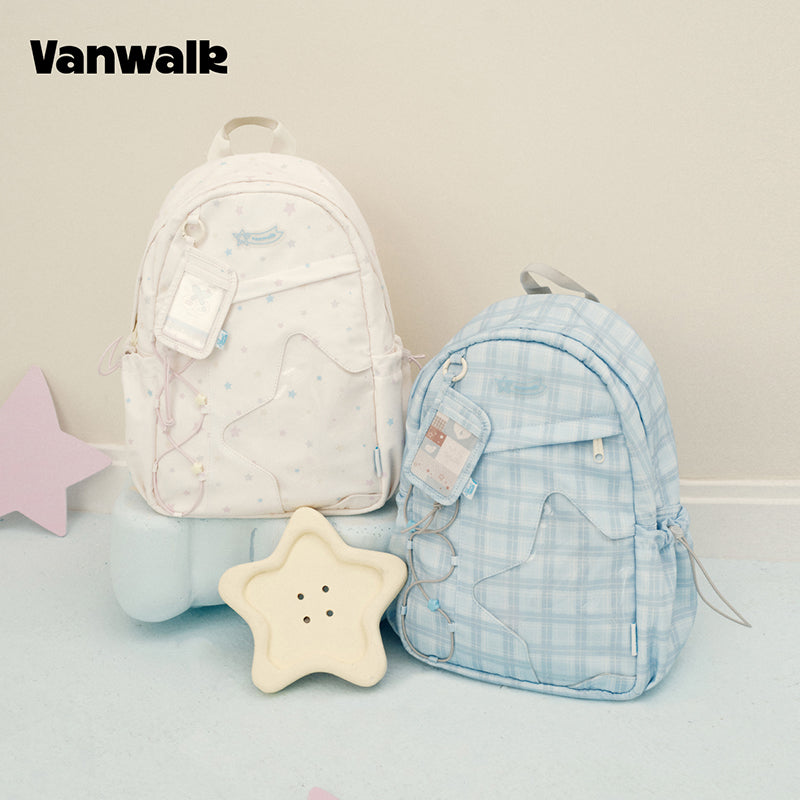 กระเป๋าเป้สะพายหลังชุดบ้านสมุดบันทึกทำมือแสนรัก vanwalk รุ่น v3029