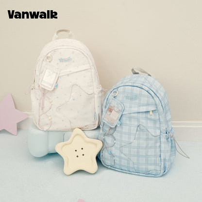 กระเป๋าเป้สะพายหลังชุดบ้านสมุดบันทึกทำมือแสนรัก vanwalk รุ่น v3029