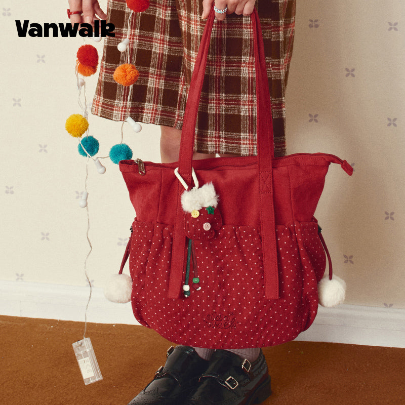 VANWALK Christmas Collection Large Capacity Shoulder Bag v3002