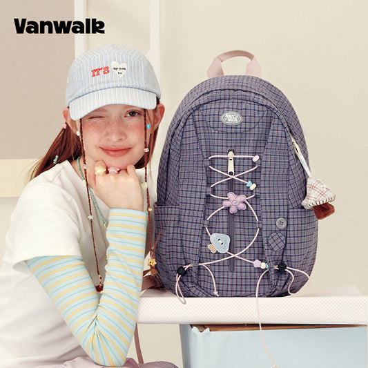 حقيبة ظهر VANWALK مخطط المنزل بسعة كبيرة v3024